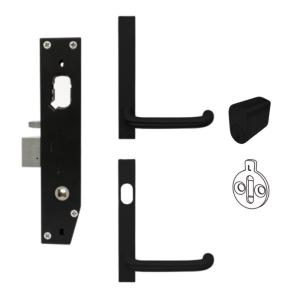 30mm SHORT B/SET VESTIBULE/ENTRANCE KIT BLACK