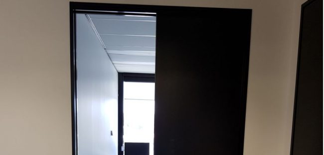 Black Aluminium Products for Medical Centre Fit Out
