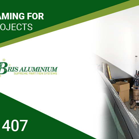 aluminium framing for residential projects