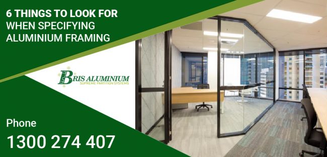 specifying aluminium framing