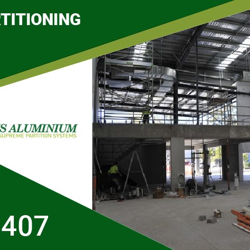 Aluminium Partitioning for Industrial Warehouses