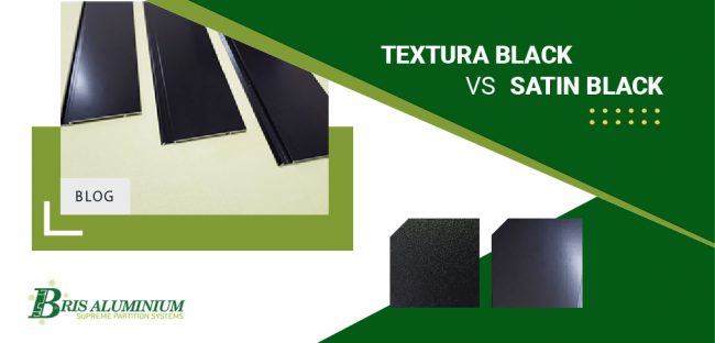 Powder Coated Aluminium: Textura Black Vs Satin Black