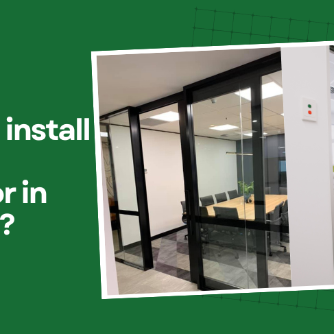 Should you install a sliding door or hinged door in your fit out?