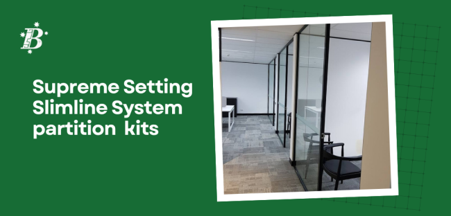 Aluminium partition system